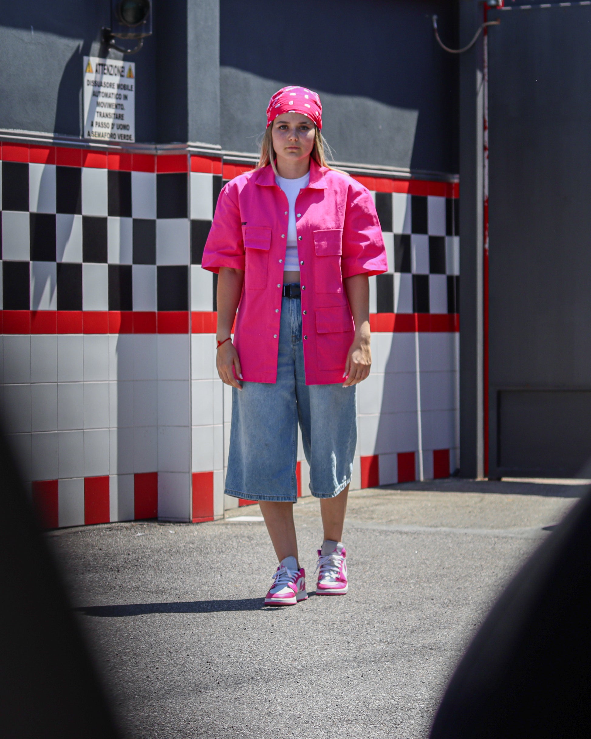 Camicia Challenger rosa