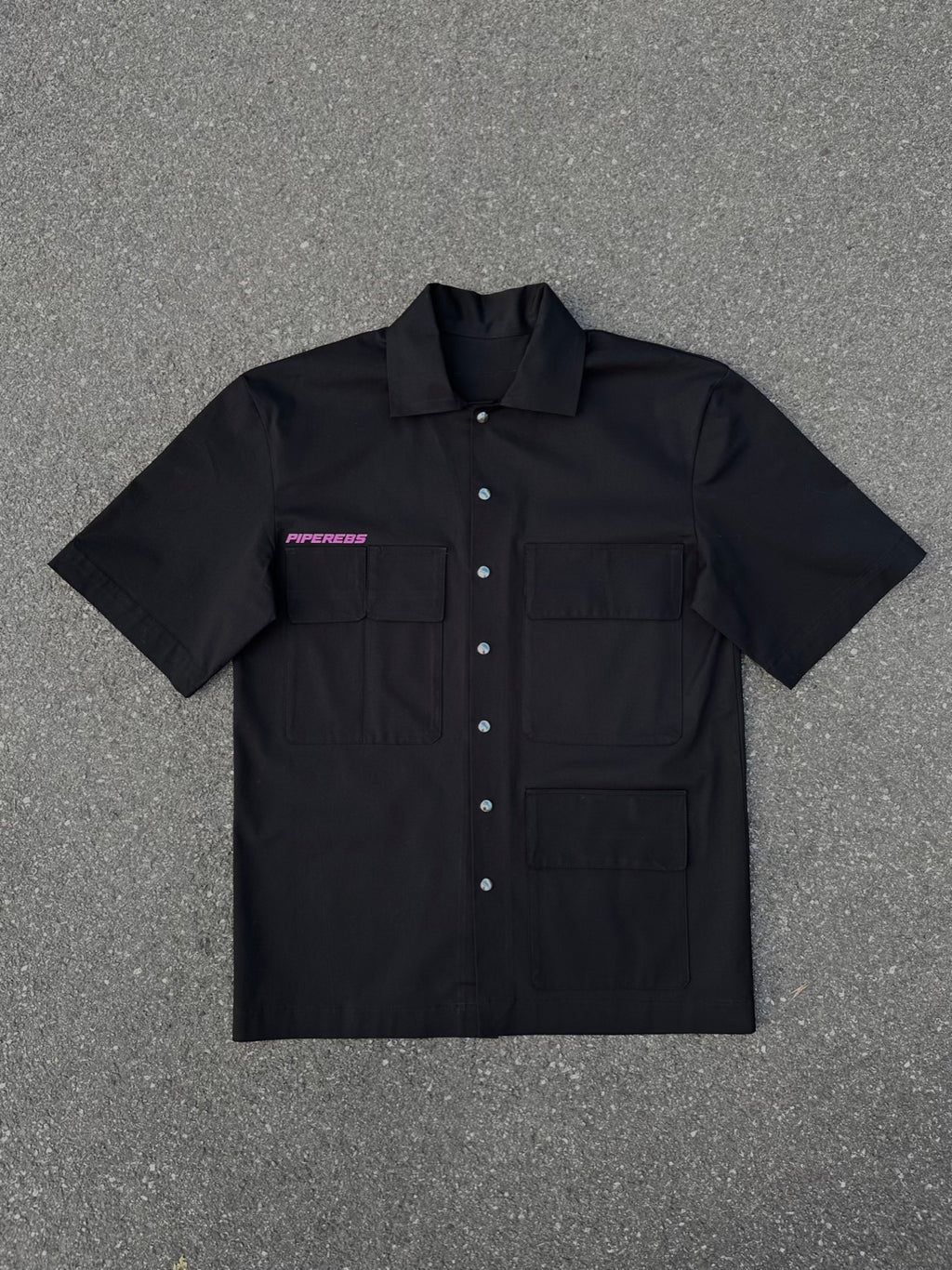 Camicia Challenger nera