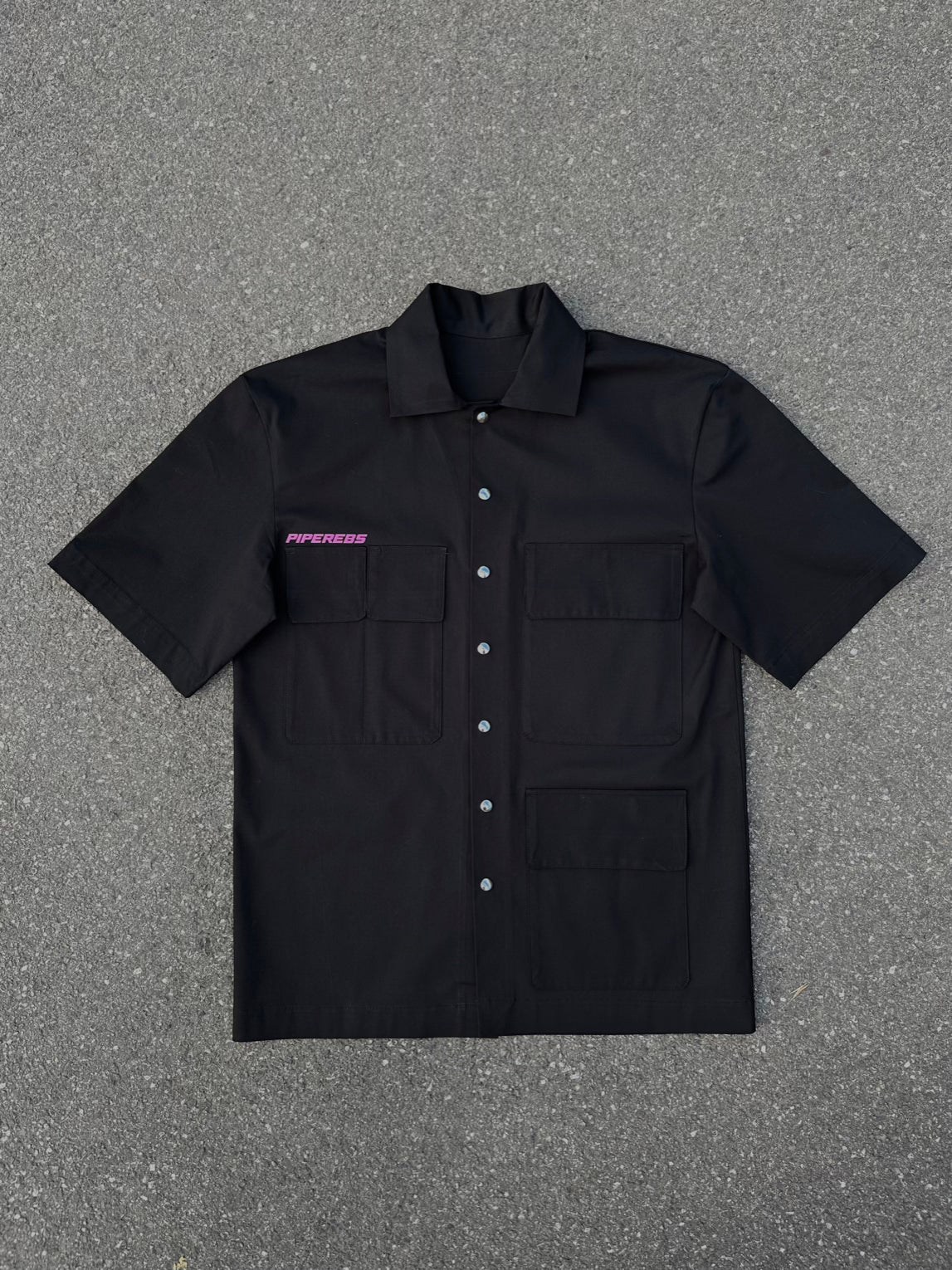 Camicia Challenger nera