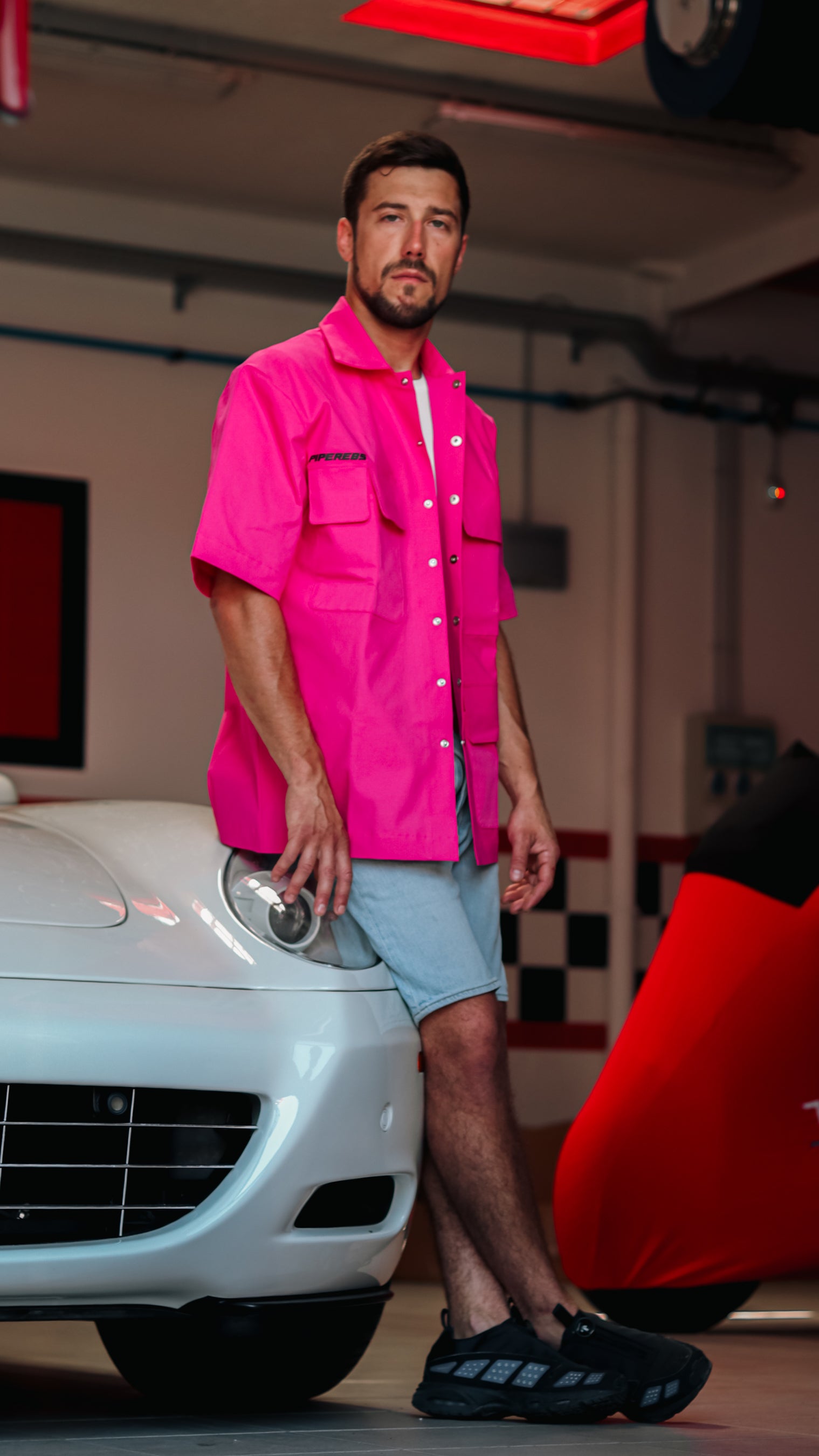 Camicia Challenger rosa